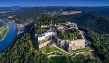 pevnost konigstein, toscana, Bad Schandau, cyklovýlet Saské Švýcarsko
